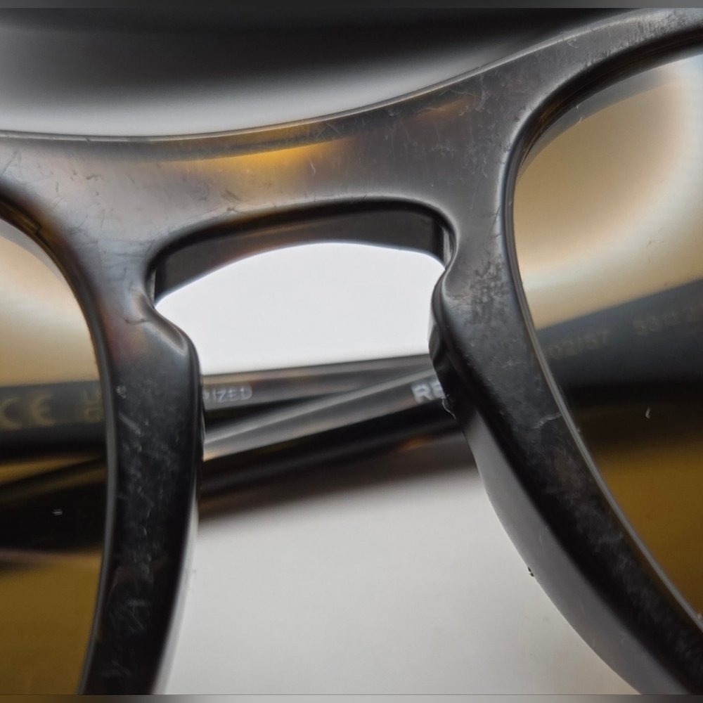 Ray-Ban Havana Polarized Tortoise Shell Sunglasses RB2210 902/57 53-21 - Picture 15 of 16